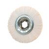 Picture of Spånborste plast, sexkants centrumhål (snabbfäste)