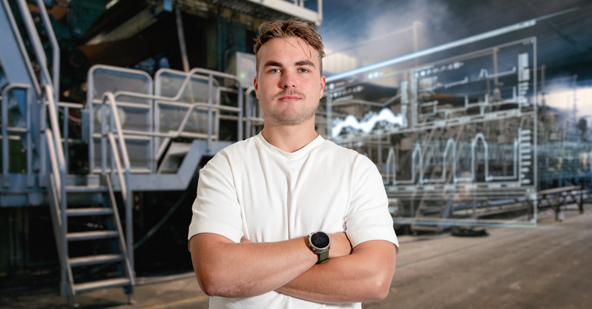 Edvard Sand, new System Engineer at Begner (iba Nordic)